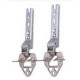 LOT DE 2 CHARNIÈRES FRIGO, RÉFRIGÉRATEUR, CONGÉLATEUR - 93X1336, 00268698