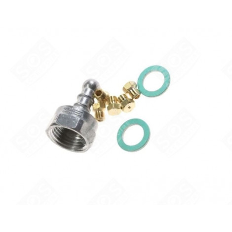 JEU D'INJECTEURS, GICLEURS GAZ BUTANE/PROPANE FOUR, CUISINIÈRE - 900355