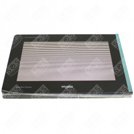 VITRE EXTÉRIEUR D'ORIGINE FOUR MICRO-ONDES - 482000093868