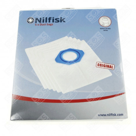 BOÎTE DE 5 SACS FIBRE ASPIRATEUR - 107418500