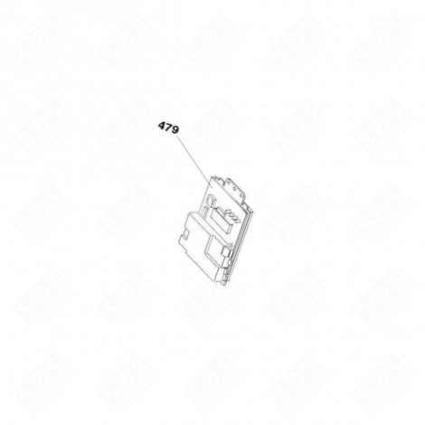 CARTE ÉLECTRONIQUE, MODULE PROGRAMMÉ MACHINE À LAVER, LAVE-LINGE - 49037858