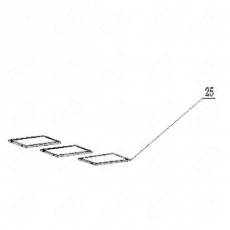 FILTRE MÉTALLIQUE HOTTE - 356A24