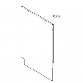 Partie latérale du boîtier d'origine