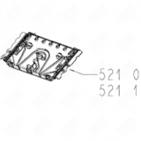 CARTE ÉLECTRONIQUE, MODULE DE PUISSANCE (REPÈRE 521 1) D'ORIGINE MACHINE À LAVER, LAVE-LINGE - 481010713722, C00309734