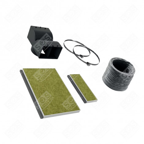 MODULE DE RECYCLAGE INTÉGRÉ CLEANAIR D'ORIGINE HOTTE - 17005800, 17005398