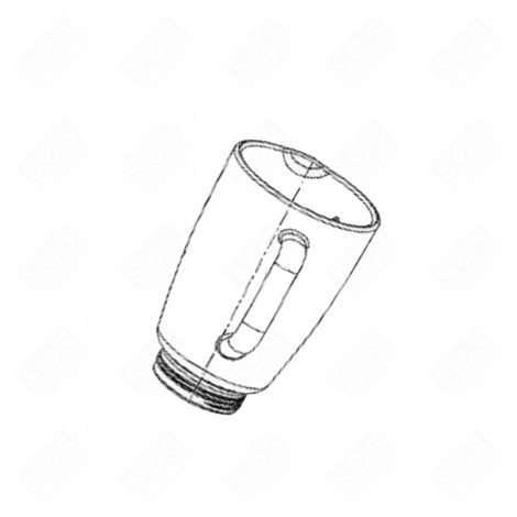 BOL BLENDER EN VERRE ROBOT MÉNAGER - 287C28