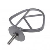 Batteur K en aluminium avec circlip pour robots CHEF