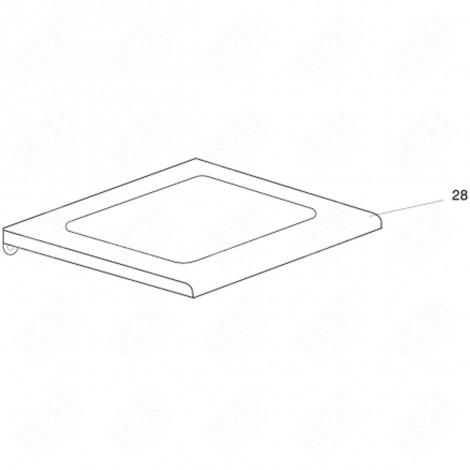DESSUS TOP FRIGO, RÉFRIGÉRATEUR, CONGÉLATEUR - 4333801600