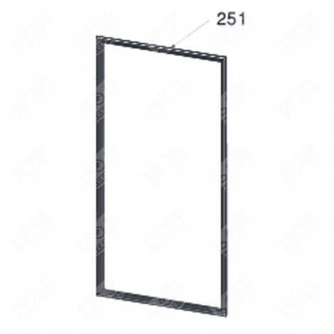 JOINT DE PORTE RÉFRIGÉRATEUR (REPÈRE 251) FRIGO, RÉFRIGÉRATEUR, CONGÉLATEUR - 4937732600