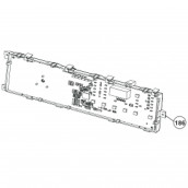 Carte électronique, module de puissance (repère 186)