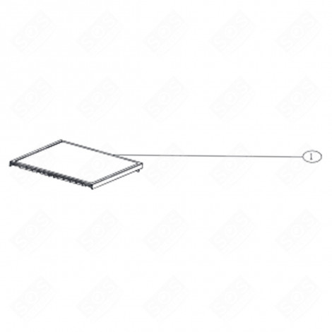 COUVERCLE MACHINE À LAVER, LAVE-LINGE - AS0033791
