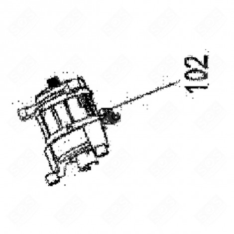 CHARBON MOTEUR (X2) MACHINE À LAVER, LAVE-LINGE - 32028497CHARB