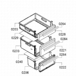 Tiroir supérieur (repère 0233)