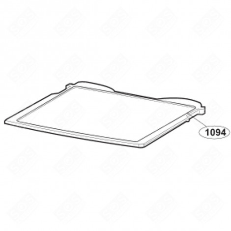 CLAYETTE, ÉTAGÈRE (REPÈRE 1094) FRIGO, RÉFRIGÉRATEUR, CONGÉLATEUR - 4395240400