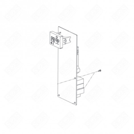 CARTE MÈRE FOUR MICRO-ONDES - EBR80969661