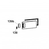 Ressort fermeture évaporateur repère 138