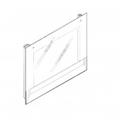 Vitre de façade d'origine