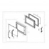 Porte complète repère 1 d'origine
