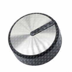 Bouton de commande gris