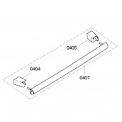 Poignée (repère 0407) d'origine