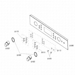 Bouton (repère 102) d'origine