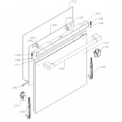 Porte verre bio fix 6-171p glu 9005 (repère 1515)