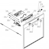 Platine de commande (repère 1552)