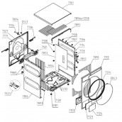 Couvercle filtre (repère 7124)
