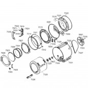Anneau de joint WM-80 (repère 7329)