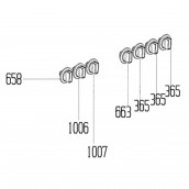 Manette thermostat (repère 1007)