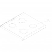 Dessus vitro (repère 06)