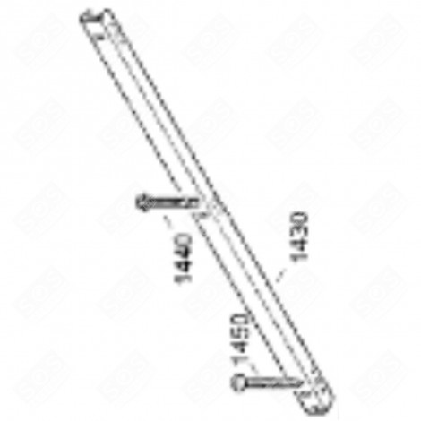 VIS A TÔLE A SIX PANS (REPÈRE 1440) FRIGO, RÉFRIGÉRATEUR, CONGÉLATEUR - 4098691