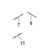 Sonde évaporateur congélateur  (repère 7)