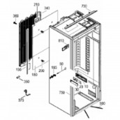 Joint compensation 1338mm blanc 744 (repère 750)