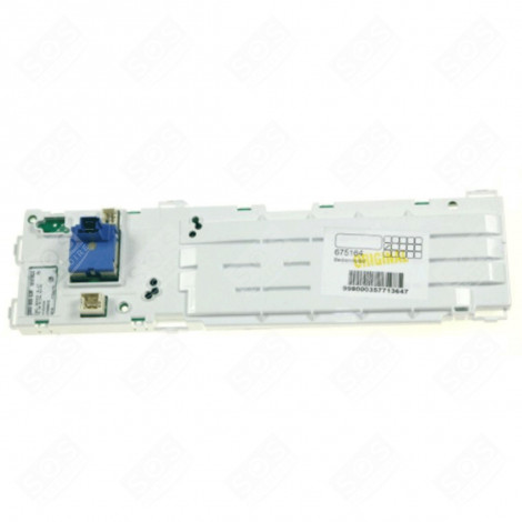 CARTE ÉLECTRONIQUE, MODULE DE COMMANDE MACHINE À LAVER, LAVE-LINGE - 00675164