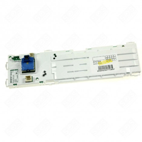 CARTE ÉLECTRONIQUE, MODULE DE COMMANDE MACHINE À LAVER, LAVE-LINGE - 00675977