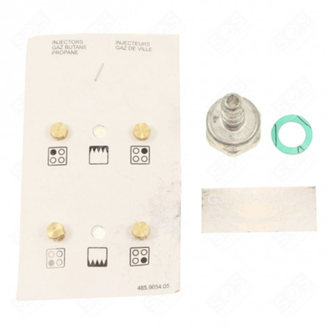KIT INJECTEURS, GICLEURS BUTANE PROPANE FOUR, CUISINIÈRE - 4431900187