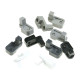 LOT DE 10 MANCHONS PROTECTEUR DE PORTE CÔTÉ GAUCHE FRIGO, RÉFRIGÉRATEUR, CONGÉLATEUR - 481010632826