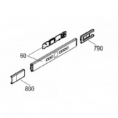 Boitier bandeau de commande (repère 60)