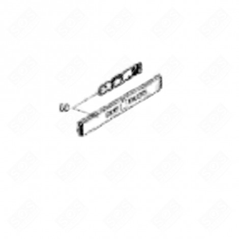 BOITIER BANDEAU DE COMMANDE (REPÈRE 60) FRIGO, RÉFRIGÉRATEUR, CONGÉLATEUR - 6125150