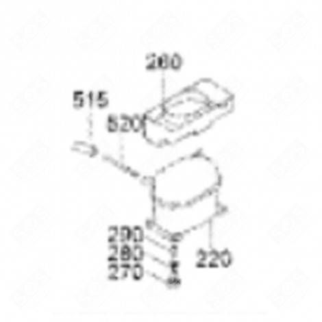 BAC D'ÉVAPORATION (REPÈRE 260) FRIGO, RÉFRIGÉRATEUR, CONGÉLATEUR - 7421224