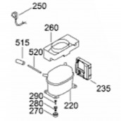 Bac d'évaporation (repère 260)
