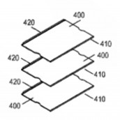 Tablette verre - complète (repère 400)