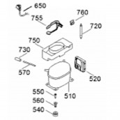 Platine intégrale (repère 520)