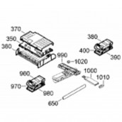 Platine intégrale (repère 970)