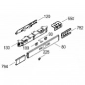 Platine intégrale (repère 120)