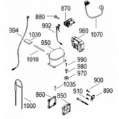 Platine intégrale (repère 960)