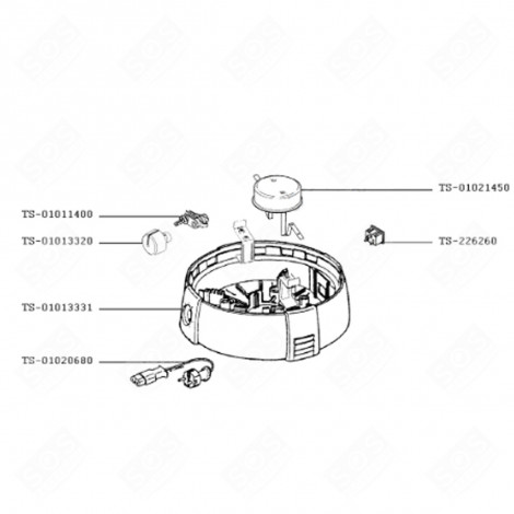 CAPTEUR (REPÈRE TS-01021450) DIVERS PETIT MÉNAGER - TS-01021450