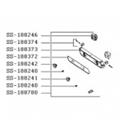 Ensemble cadran complet + thermostat (repère SS-188780