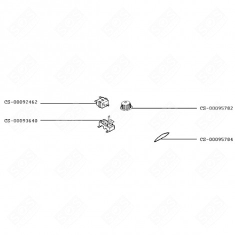 THERMOSTAT (REPÈRE CS-00093640) DIVERS PETIT MÉNAGER - CS-00093640